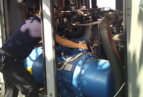 风冷螺杆热泵机组维修保养