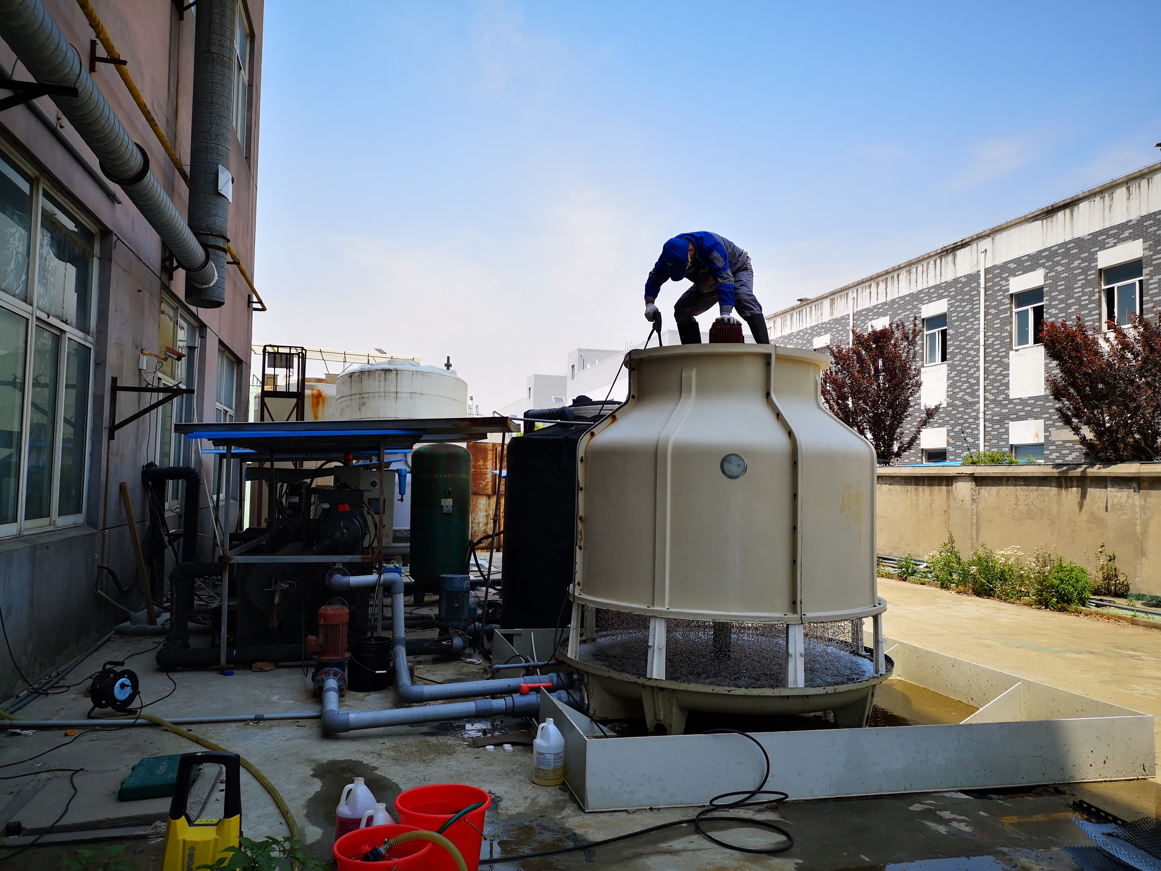 中央空调冷却塔怎么维护？保养方法有哪些？