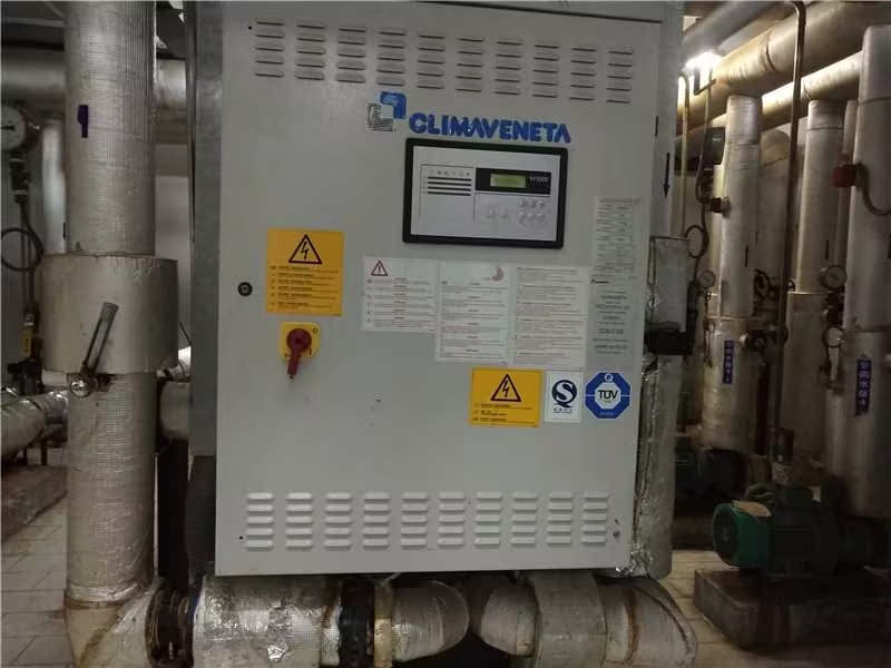 大型中央空调 克莱门特地源热泵机组   压缩机吸气压力低故障排查