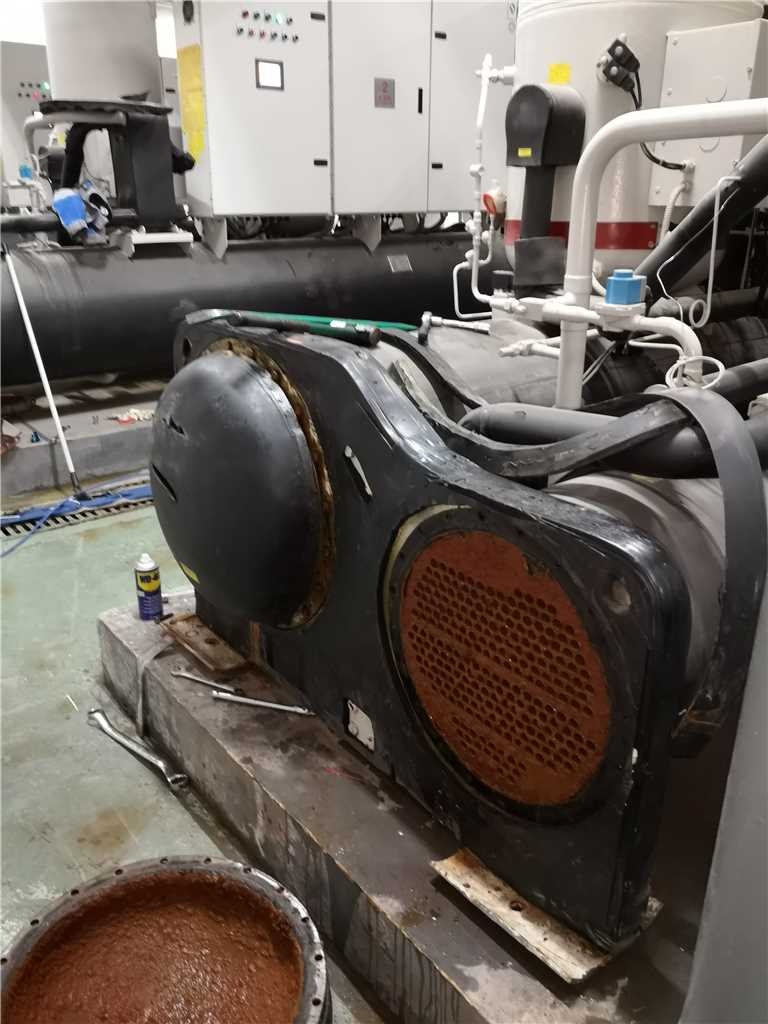 中央空调机组保养 冷凝器蒸发器清洗 顿汉布什冷水机组保养