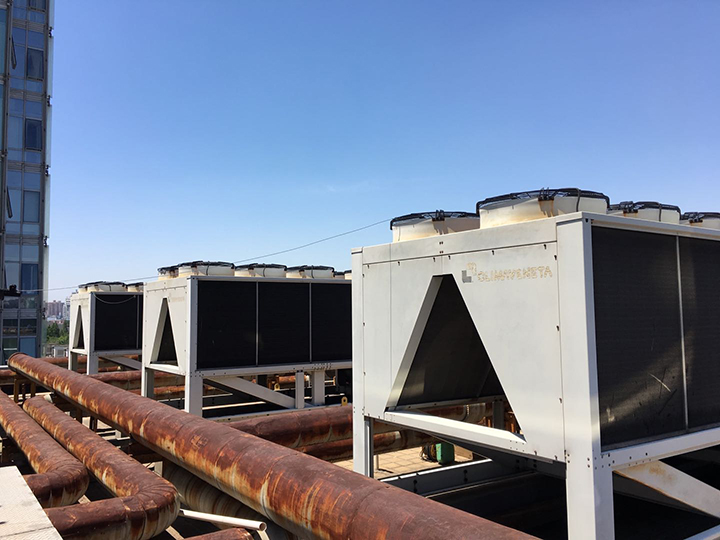 克莱门特风冷热泵螺杆机组维修